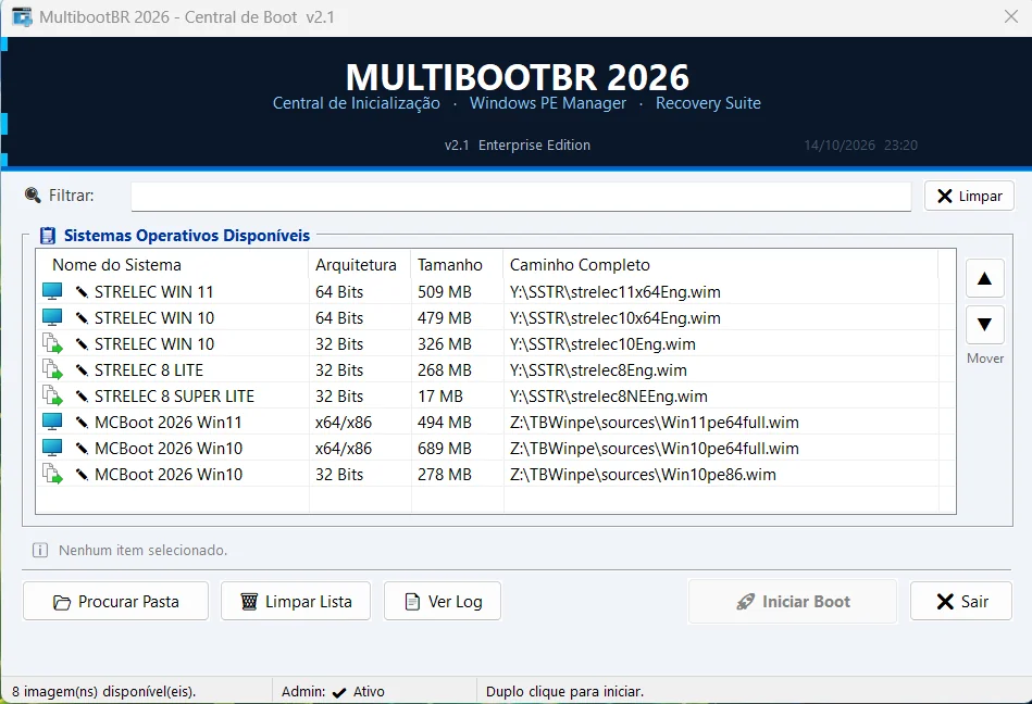 Central de Boot do MultiBootBR